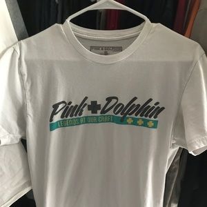 [70% OFF] Pink Dolphin Tee